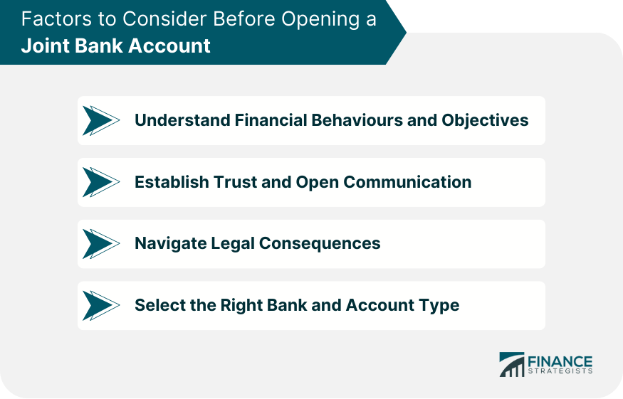 Factors to Consider Before Opening a Joint Bank Account