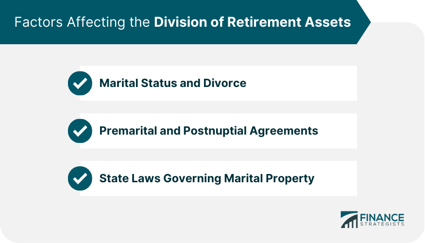 Factors Affecting the Division of Retirement Assets