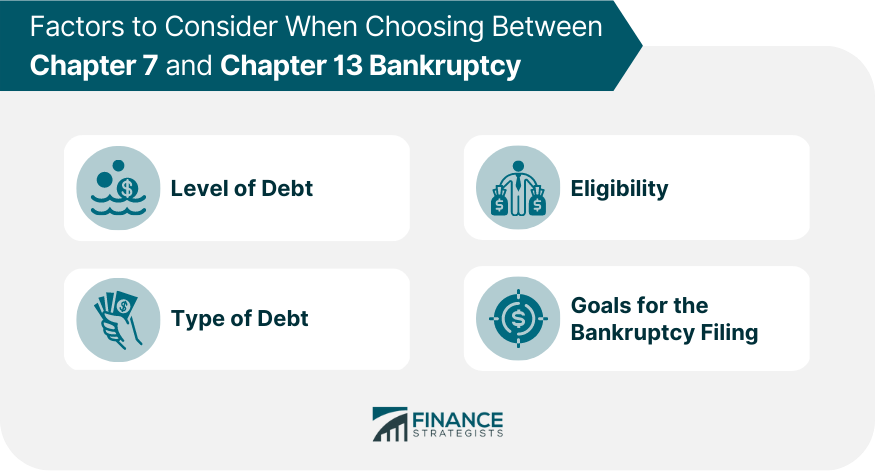 Factors to Consider When Choosing Between Chapter 7 and Chapter 13 Bankruptcy