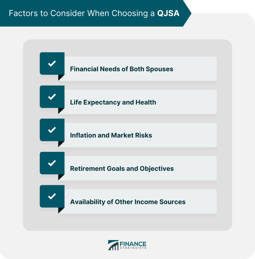 Factors to Consider When Choosing a QJSA