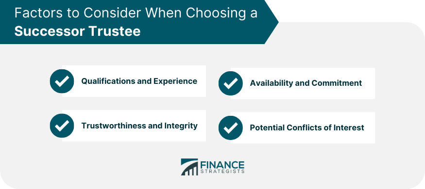 Factors to Consider When Choosing a Successor Trustee