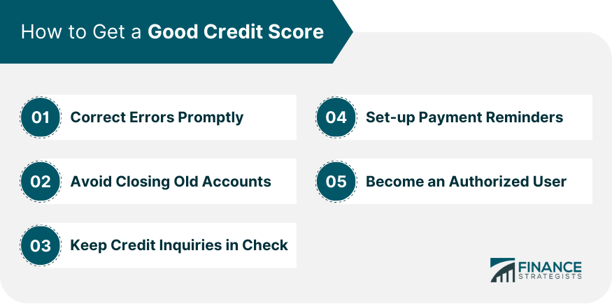 How to Get a Good Credit Score
