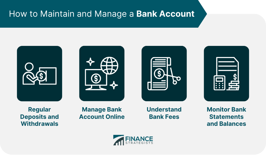 How to Maintain and Manage a Bank Account