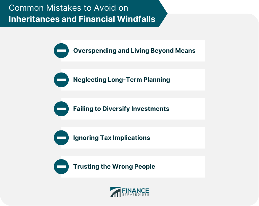 Common Mistakes to Avoid on Inheritances and Financial Windfalls