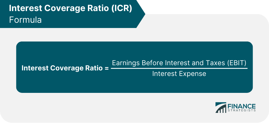 Interest Coverage Ratio (ICR) Formula