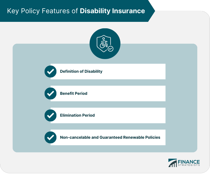 Key Policy Features of Disability Insurance
