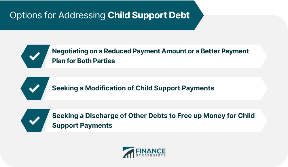Options for Addressing Child Support Debt