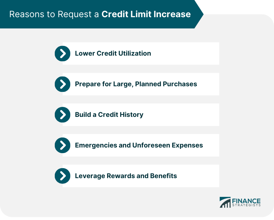 Reasons to Request a Credit Limit Increase