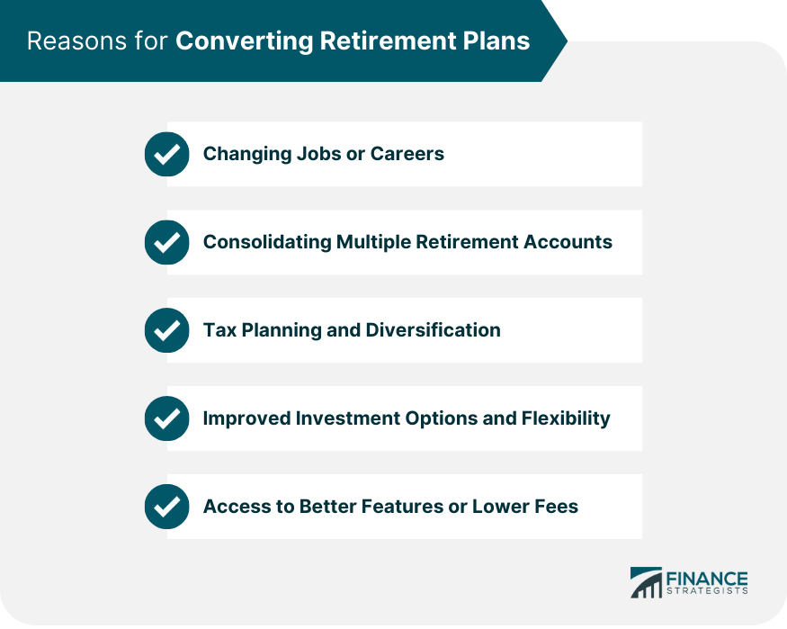 Reasons for Converting Retirement Plans
