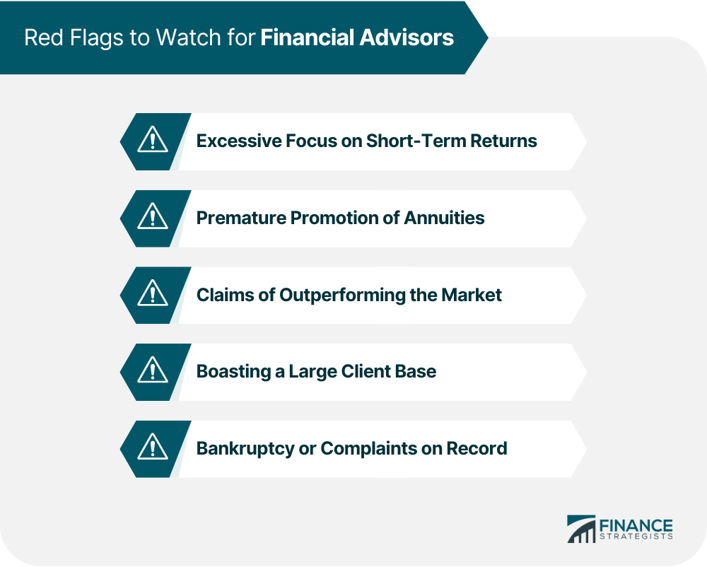 Red Flags to Watch for Financial Advisors