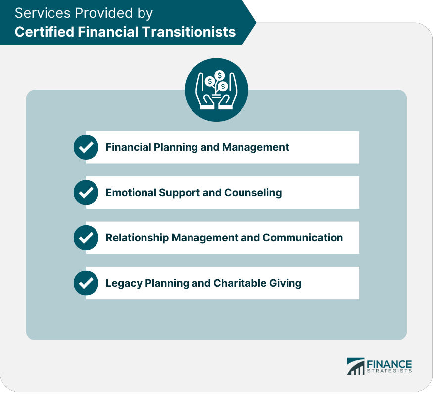 Services Provided by Certified Financial Transitionists