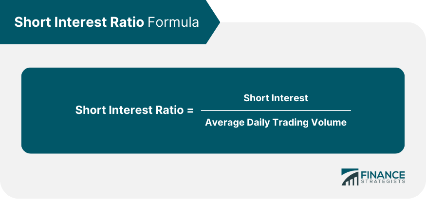Short Interest Ratio Formula