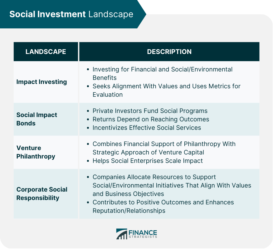 Social Investment Landscape