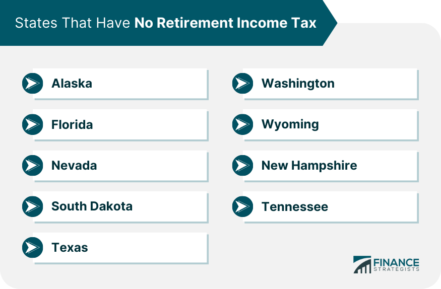 States That Have No Retirement Income Tax