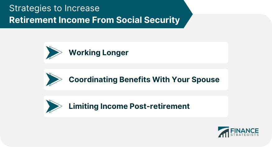 Strategies to Increase Retirement Income From Social Security