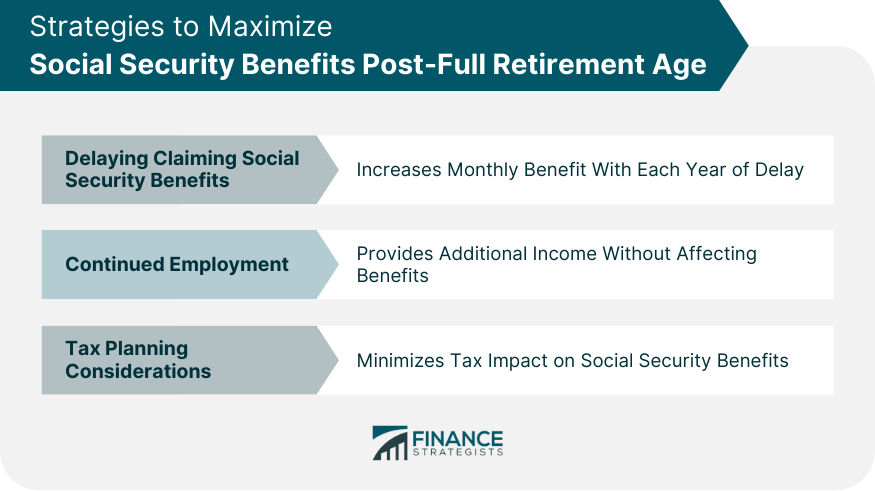 Strategies to Maximize Social Security Benefits Post-Full Retirement Age