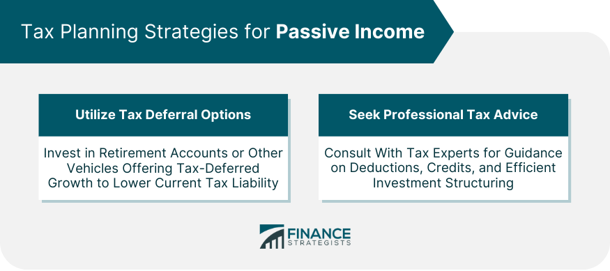 Tax Planning Strategies for Passive Income