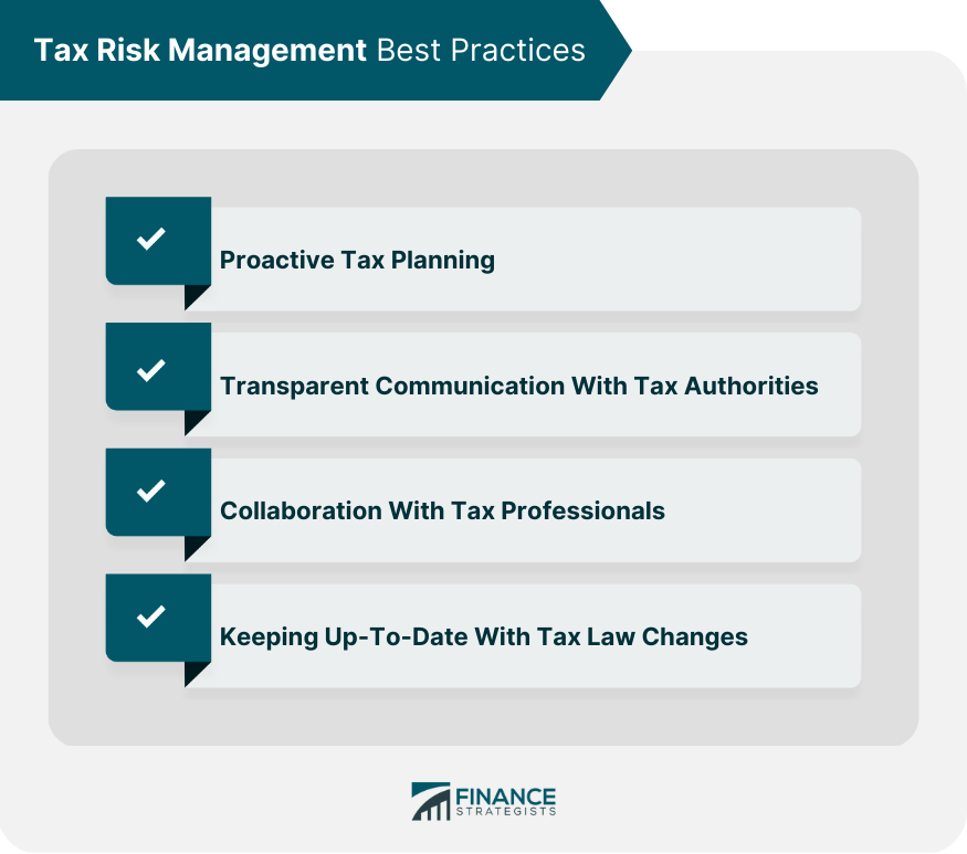 Tax Risk Management Best Practices