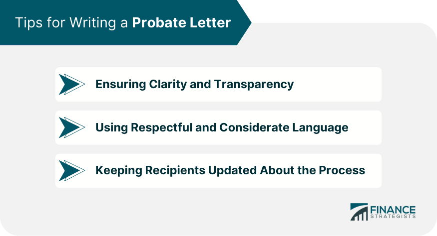 Tips for Writing a Probate Letter