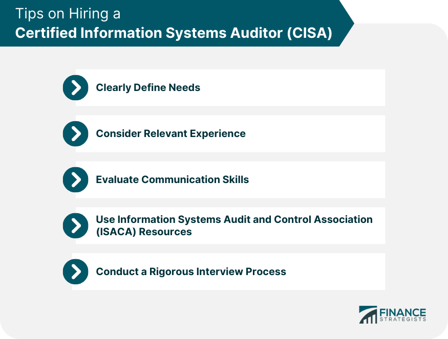 Tips on Hiring a Certified Information Systems Auditor (CISA)