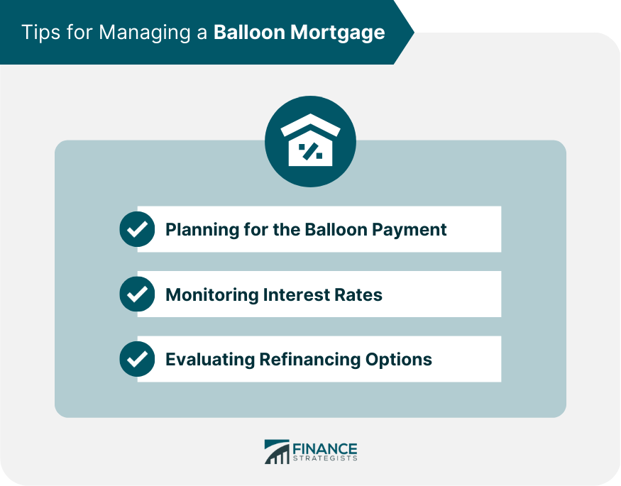 Tips for Managing a Balloon Mortgage