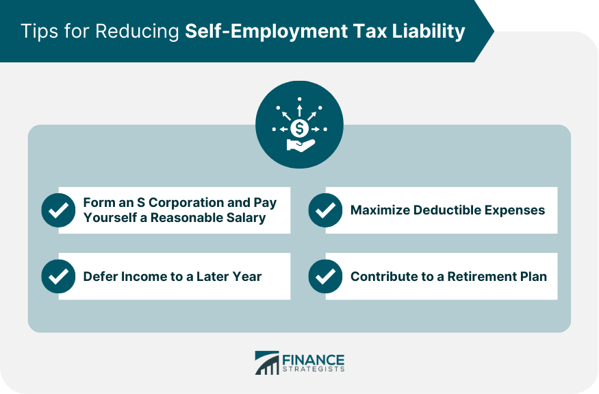 Tips for Reducing Self-Employment Tax Liability