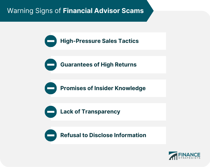 Warning Signs of Financial Advisor Scams