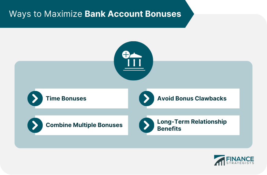 Ways to Maximize Bank Account Bonuses