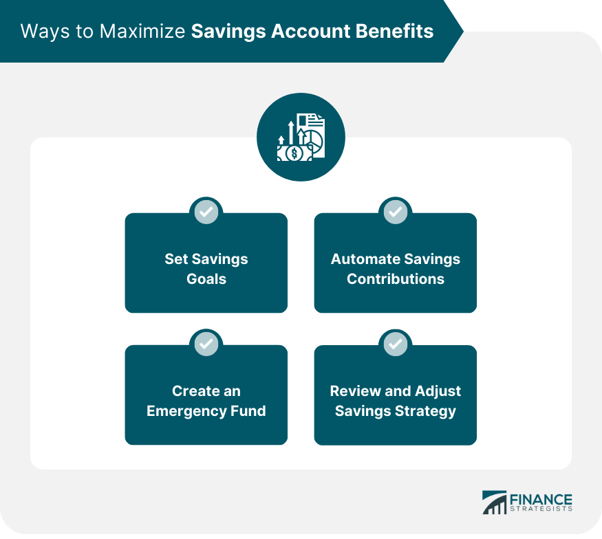 Ways to Maximize Savings Account Benefits
