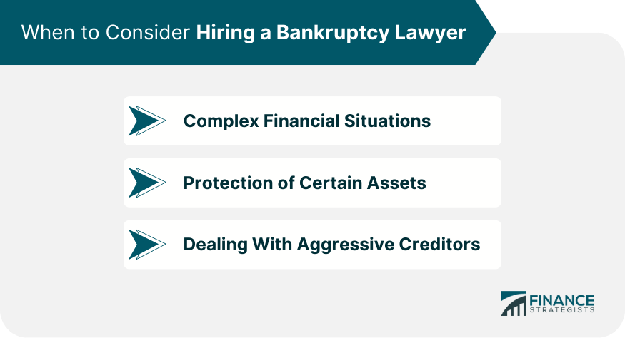 When to Consider Hiring a Bankruptcy Lawyer