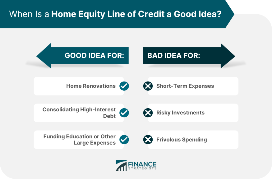 When Is a Home Equity Line of Credit a Good Idea?