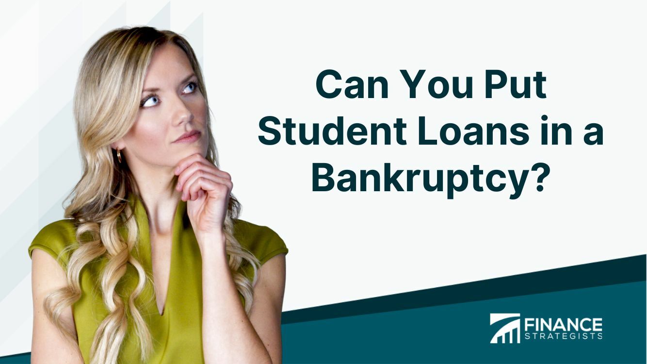 can-you-put-student-loans-in-a-bankruptcy-rules-exceptions