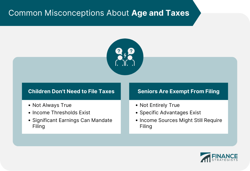 Common Misconceptions About Age and Taxes