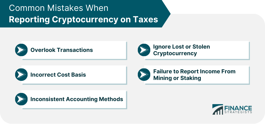 Common Mistakes When Reporting Cryptocurrency on Taxes