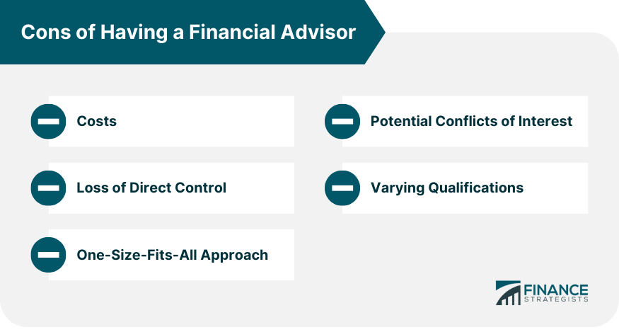 Cons of Having a Financial Advisor