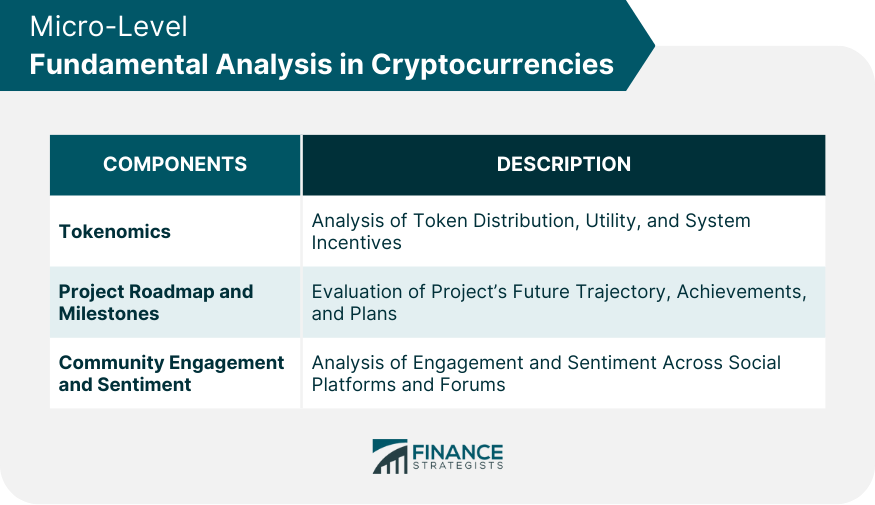 Micro-Level Fundamental Analysis in Cryptocurrencies