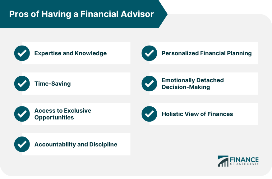 Pros of Having a Financial Advisor