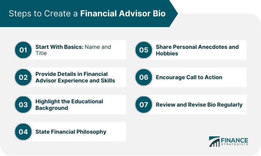 Steps to Create a Financial Advisor Bio