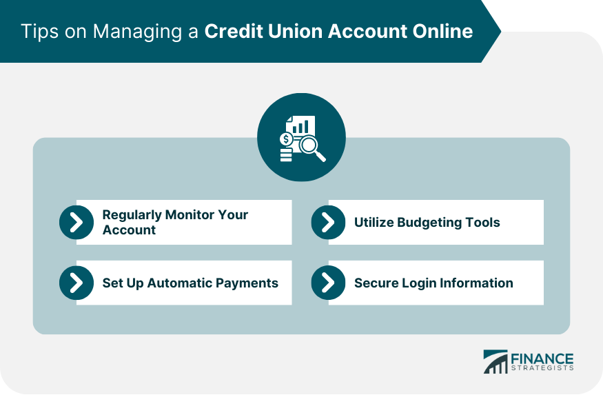 Tips on Managing a Credit Union Account Online