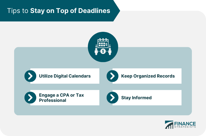 Tips to Stay on Top of Deadlines