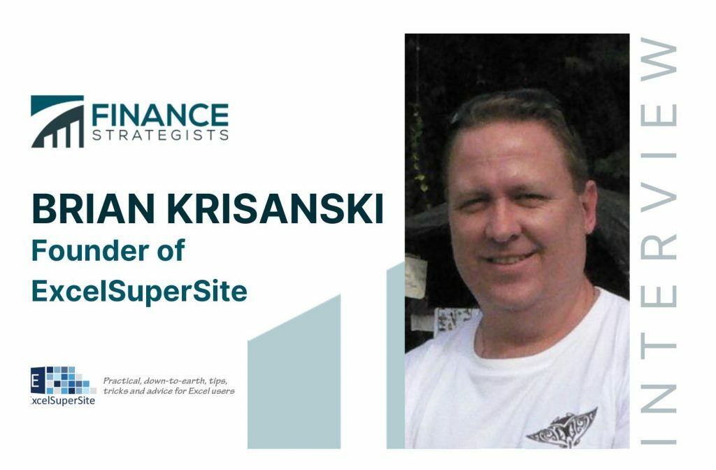 Brian Krisanski | Founder of ExcelSuperSite