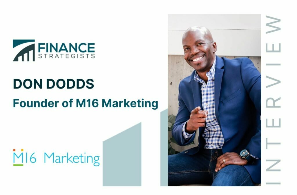 Don Dodds | Founder of M16 Marketing